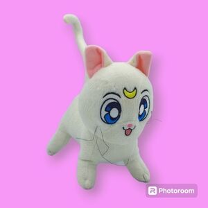 Sailor Moon Artemis White Cat Standing Plush